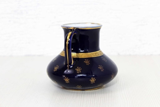 Jugendstil-Porzellanvase aus Limoges Frankreich