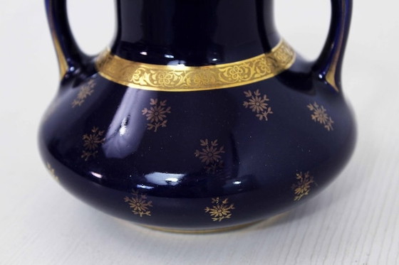 Image 1 of Jugendstil-Porzellanvase aus Limoges Frankreich