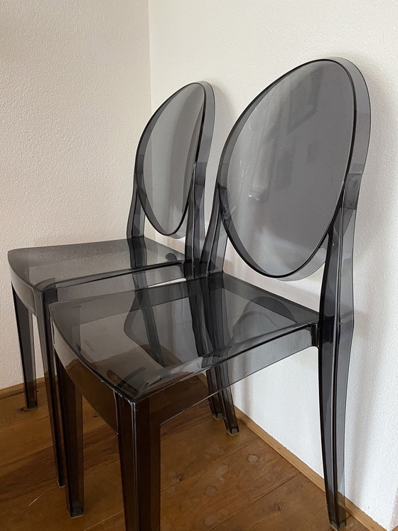 Image 1 of Satz Kartell-Stühle Ghost