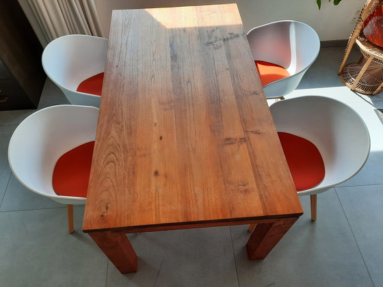 Image 1 of 4 weiße Hay-Stühle