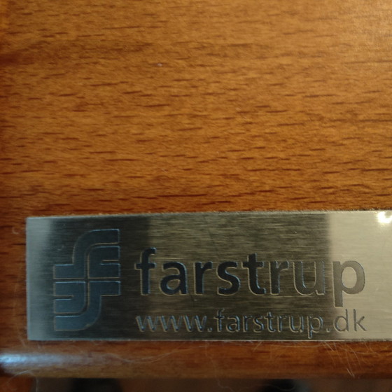 Image 1 of Design-Relaxsessel Farstrup Typ Plus 5900 Bordeauxrotes Leder