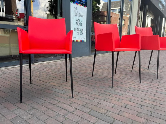 Image 1 of 4x Ondarreta Moka Stühle, Set