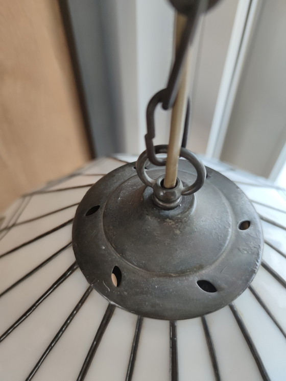 Image 1 of Hängelampe im Tiffany-Stil aus den 60er/70er Jahren