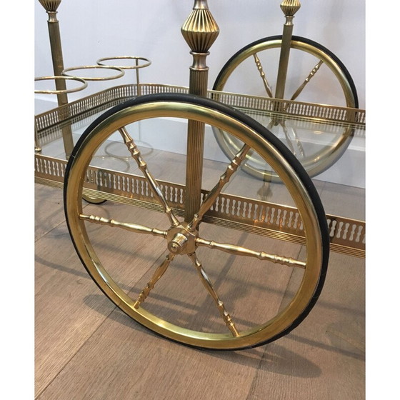 Image 1 of Vintage Rolling Table Neoklassisch Französisch 1940s