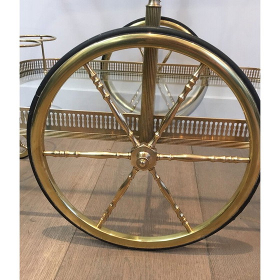 Image 1 of Vintage Rolling Table Neoklassisch Französisch 1940s