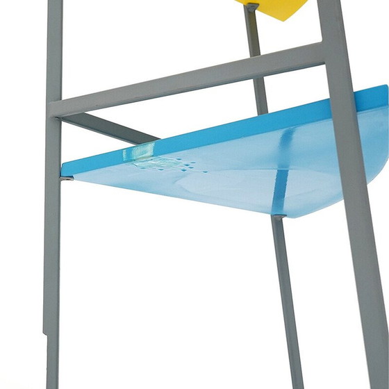 Image 1 of Vintage-Eckschrank mit 2 Regalen, postmodern, 1980er Jahre