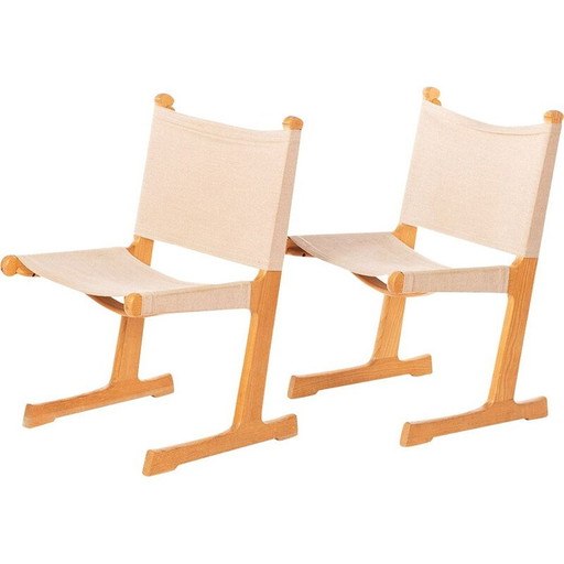 2 Stühle im Vintage-Stil von Ditte & Adrian Heath für France & Son, 1960er Jahre