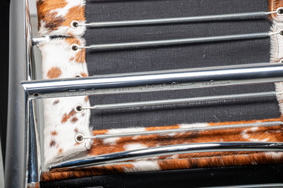 Image 1 of LC1 Stuhl von Le Corbusier, Pierre Jeanneret, Charlotte Perriand für Cassina, 1980er Jahre