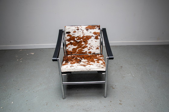 Image 1 of LC1 Stuhl von Le Corbusier, Pierre Jeanneret, Charlotte Perriand für Cassina, 1980er Jahre
