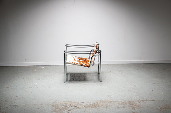 Image 1 of LC1 Stuhl von Le Corbusier, Pierre Jeanneret, Charlotte Perriand für Cassina, 1980er Jahre