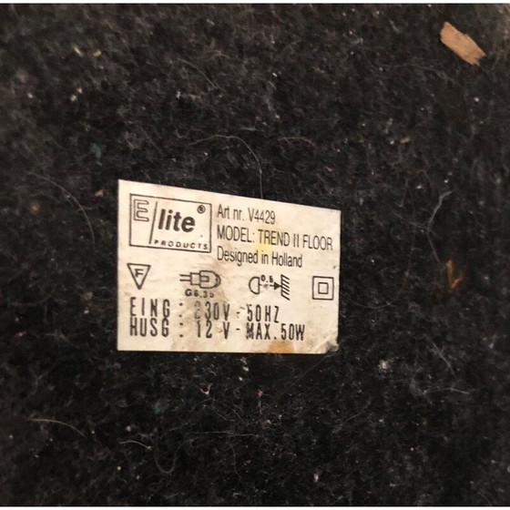 Image 1 of Verstellbare halogene vintage-stehleuchte von e-lite