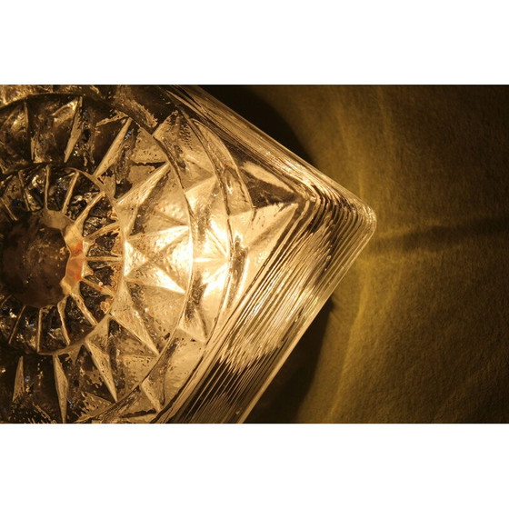 Image 1 of Decken- oder Wandleuchte aus Glas, Italien, 1970er Jahre