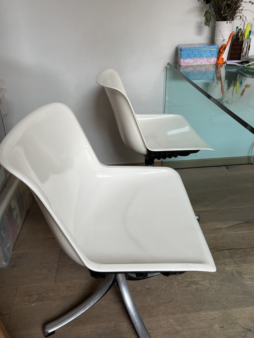 4X Stühle von Osvaldo Borsani für Tecno