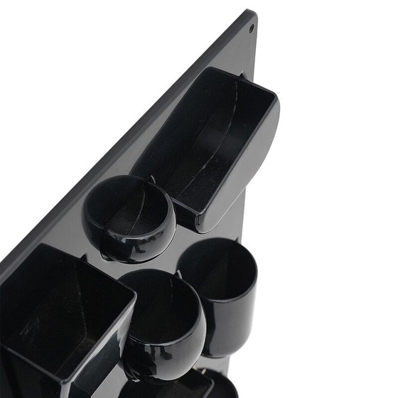 Image 1 of Schwarzes Wandablagefach „Uten.silo“ von Dorothee Maurer Becker für Design M, 1960er Jahre
