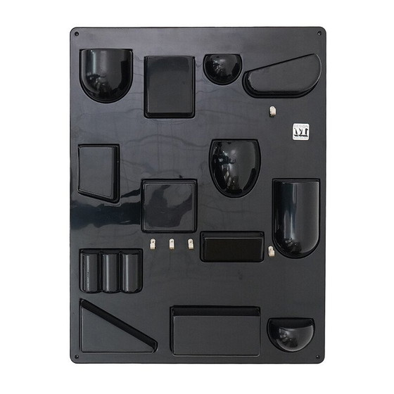 Image 1 of Schwarzes Wandablagefach „Uten.silo“ von Dorothee Maurer Becker für Design M, 1960er Jahre