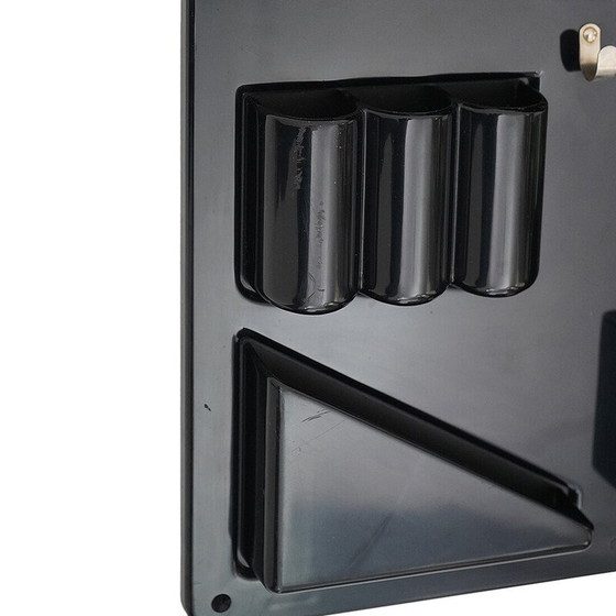 Image 1 of Schwarzes Wandablagefach „Uten.silo“ von Dorothee Maurer Becker für Design M, 1960er Jahre