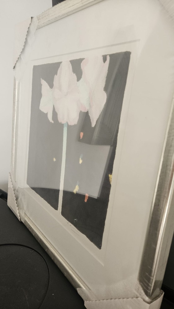 Image 1 of Glenn Sorensen - Amaryllis und Kita-Pflanze 2005 - Signierter Siebdruck - Auflage 35/250