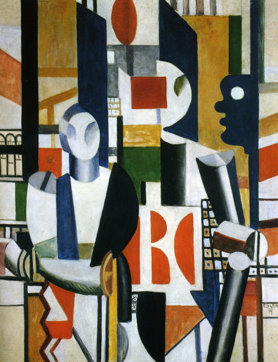 Image 1 of Fernand Leger ---Mann in der Stadt