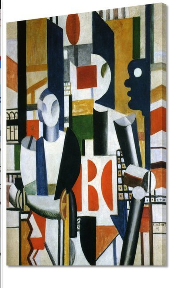 Image 1 of Fernand Leger ---Mann in der Stadt