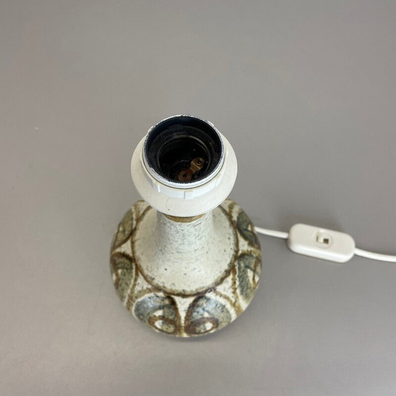Image 1 of Vintage Keramik Tischlampe für Soholm, Dänemark 1970er