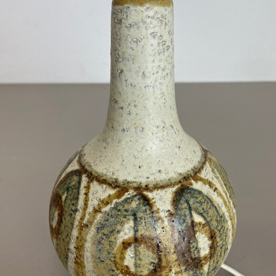 Image 1 of Vintage Keramik Tischlampe für Soholm, Dänemark 1970er