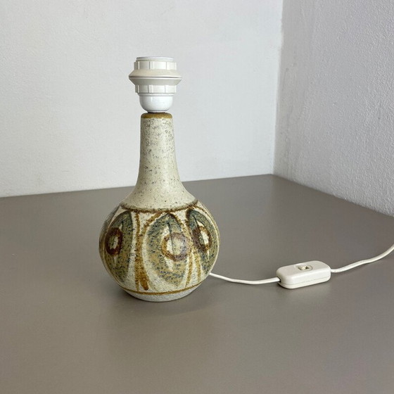 Image 1 of Vintage Keramik Tischlampe für Soholm, Dänemark 1970er