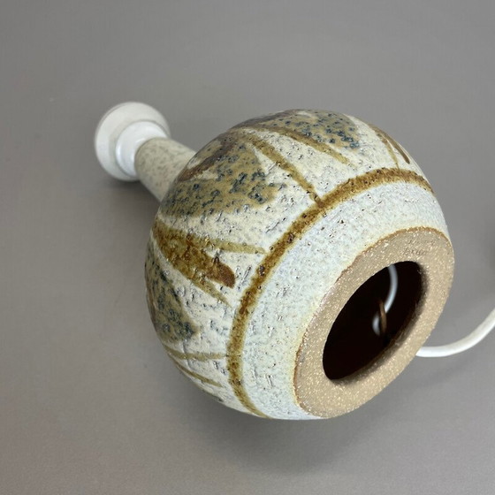 Image 1 of Vintage Keramik Tischlampe für Soholm, Dänemark 1970er