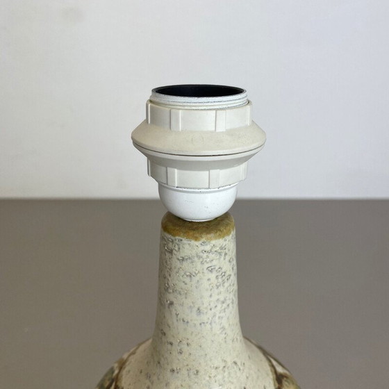 Image 1 of Vintage Keramik Tischlampe für Soholm, Dänemark 1970er