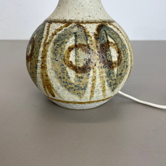 Image 1 of Vintage Keramik Tischlampe für Soholm, Dänemark 1970er
