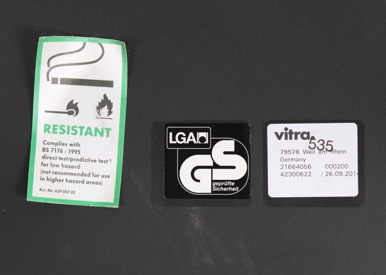 Image 1 of 6X Vitra Softshell Stuhl Anthrazit