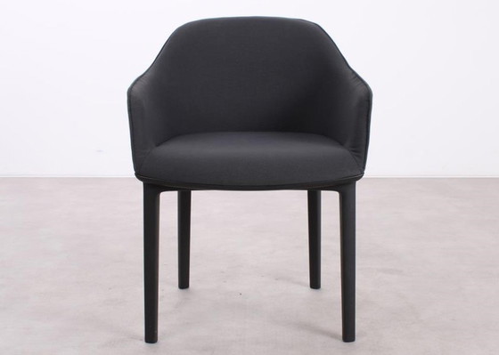 Image 1 of 6X Vitra Softshell Stuhl Anthrazit