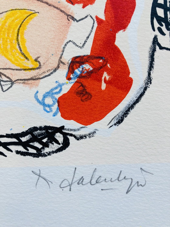 Image 1 of Kees Salentijn - Siebdruck Fisch