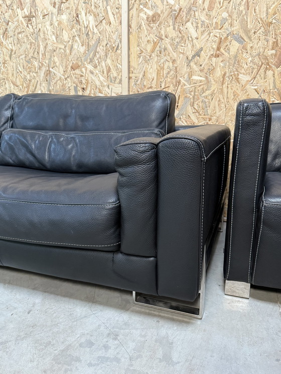 Image 1 of Violino Design Sofa mit zwei Sesseln