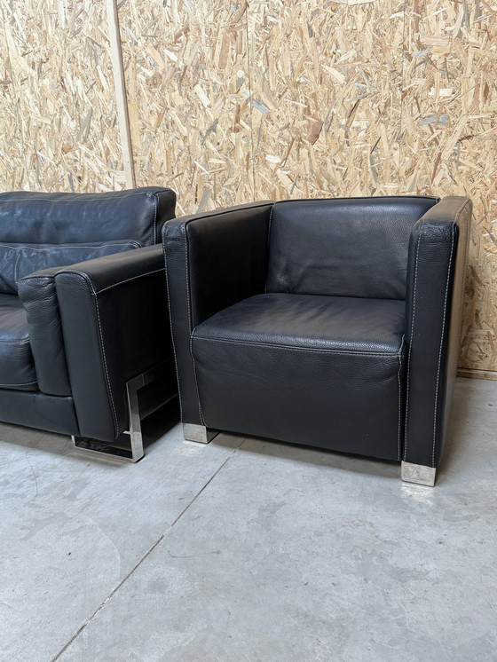 Image 1 of Violino Design Sofa mit zwei Sesseln