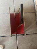 Zeitschriftenhalter aus der Mitte des Jahrhunderts