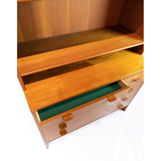 Image 1 of Vintage-Bücherregal aus Teakholz von Hans J. Wegner, 1960