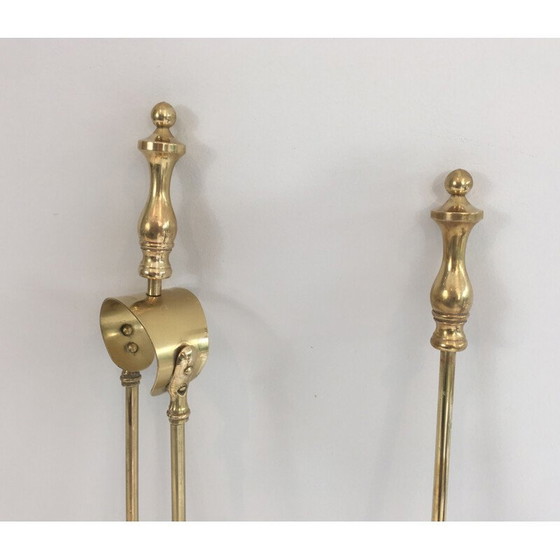 Image 1 of Vintage-Kaminbesteck aus Messing