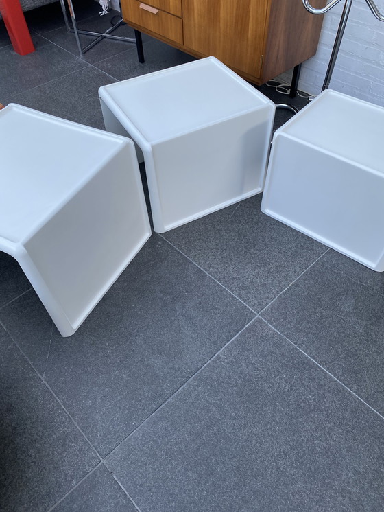 Image 1 of Peter Ghyczy vintage Beistelltisch-Set.