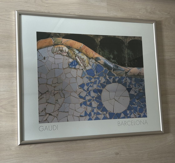 Image 1 of Gaudi-Poster gerahmt