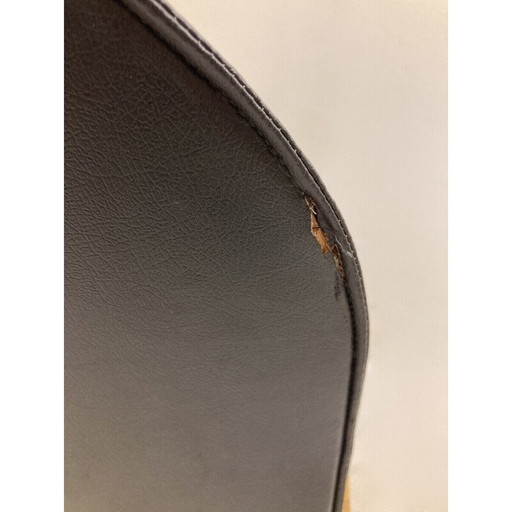 Alter Lederstuhl von Afra und Tobia Scarpa, Italien 1970