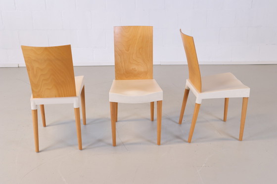 Image 1 of 6x Kartell Miss Trip Spark Esszimmerstühle