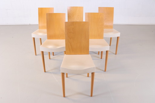 6x Kartell Miss Trip Spark Esszimmerstühle