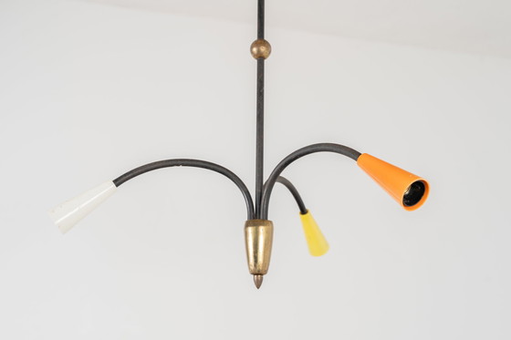 Image 1 of Mehrfarbige Vintage-Deckenleuchte