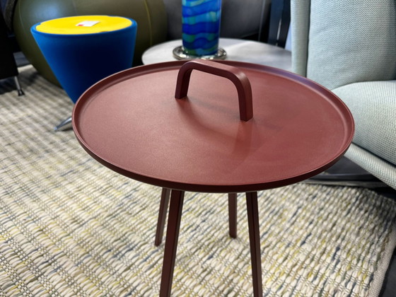 Image 1 of Montis Tor Rot/brauner Beistelltisch