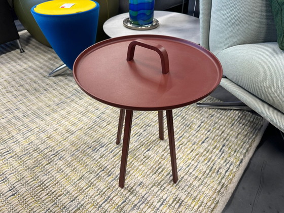 Image 1 of Montis Tor Rot/brauner Beistelltisch