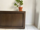Modernes schlankes Wenge-Vollholzgehäuse