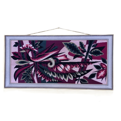 Vintage gewebt Malerei pheonix