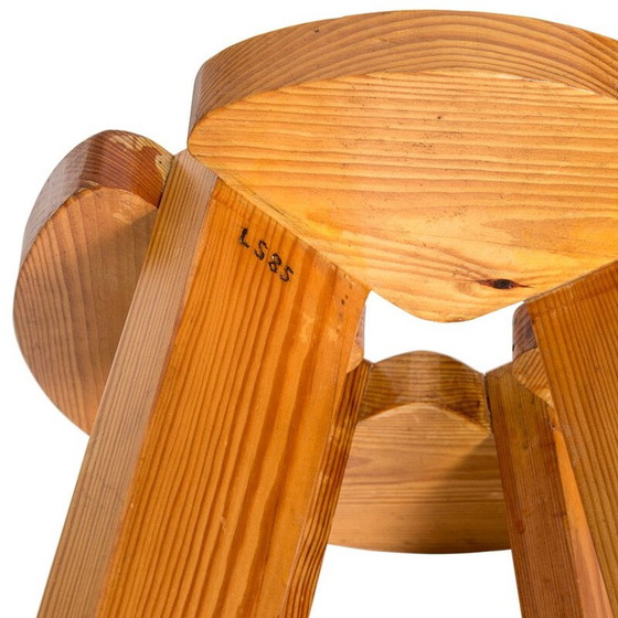 Image 1 of Paar Vintage-Hocker von Lisa Johanson-Pape, Finnland 1960er Jahre