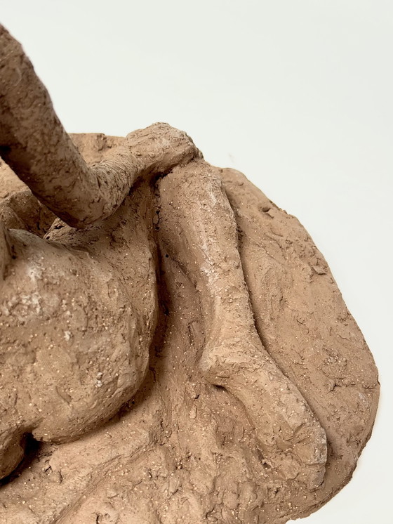 Image 1 of Yolande Ide (1931) - Terrakotta-Skulptur " Nicole "