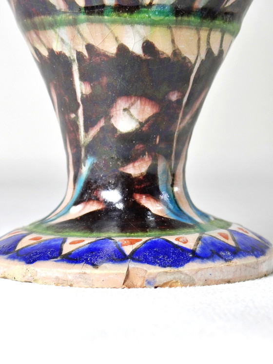 Image 1 of Karakashian-Balian Keramik Töpferei Vase XIX-XX Ohanessien Iznik